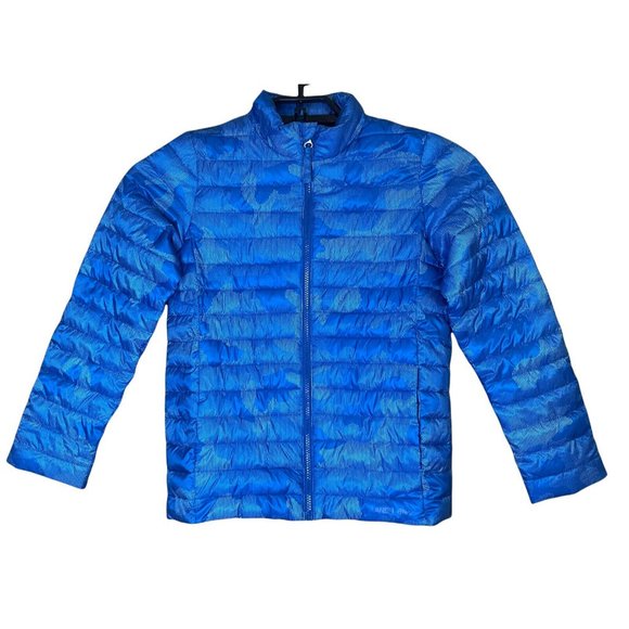 Lands End Girl Insulated Down Alternative Thermoplume Jacket M 10-12 Quilted NEW - Picture 1 of 11